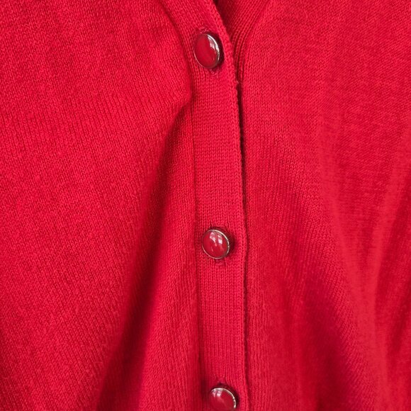 Reitmans Magenta Cardigan Size M - Picture 3 of 5